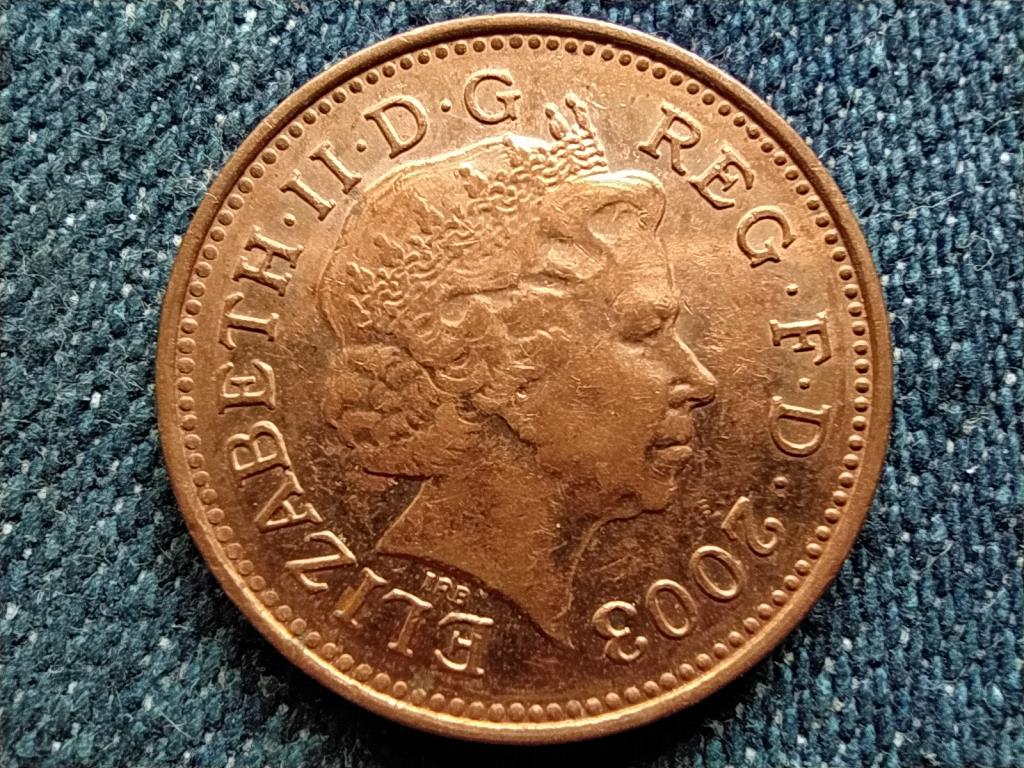 Anglia II. Erzsébet (1952-) 1 Penny 2003