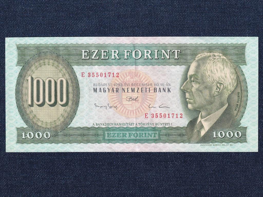 Harmadik Magyar Köztársaság (1989-napjainkig) 1000 Forint bankjegy 1993