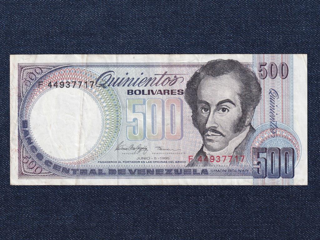Venezuela 500 bolívar bankjegy 1995