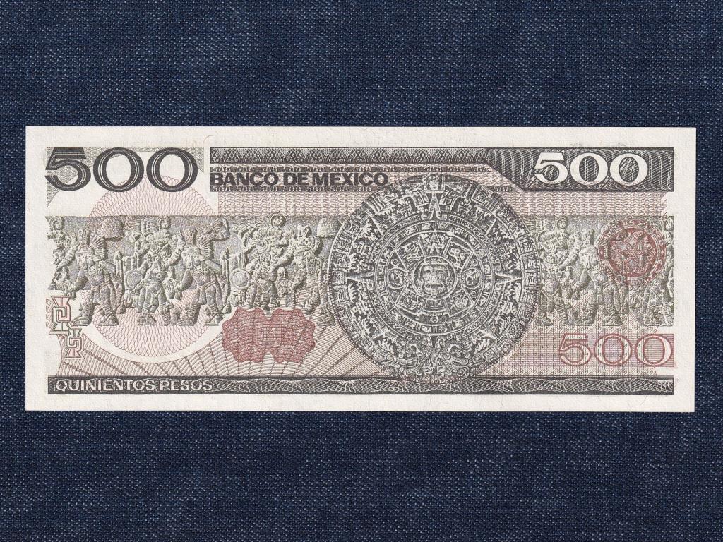 Mexikó 500 Pezó bankjegy 1979