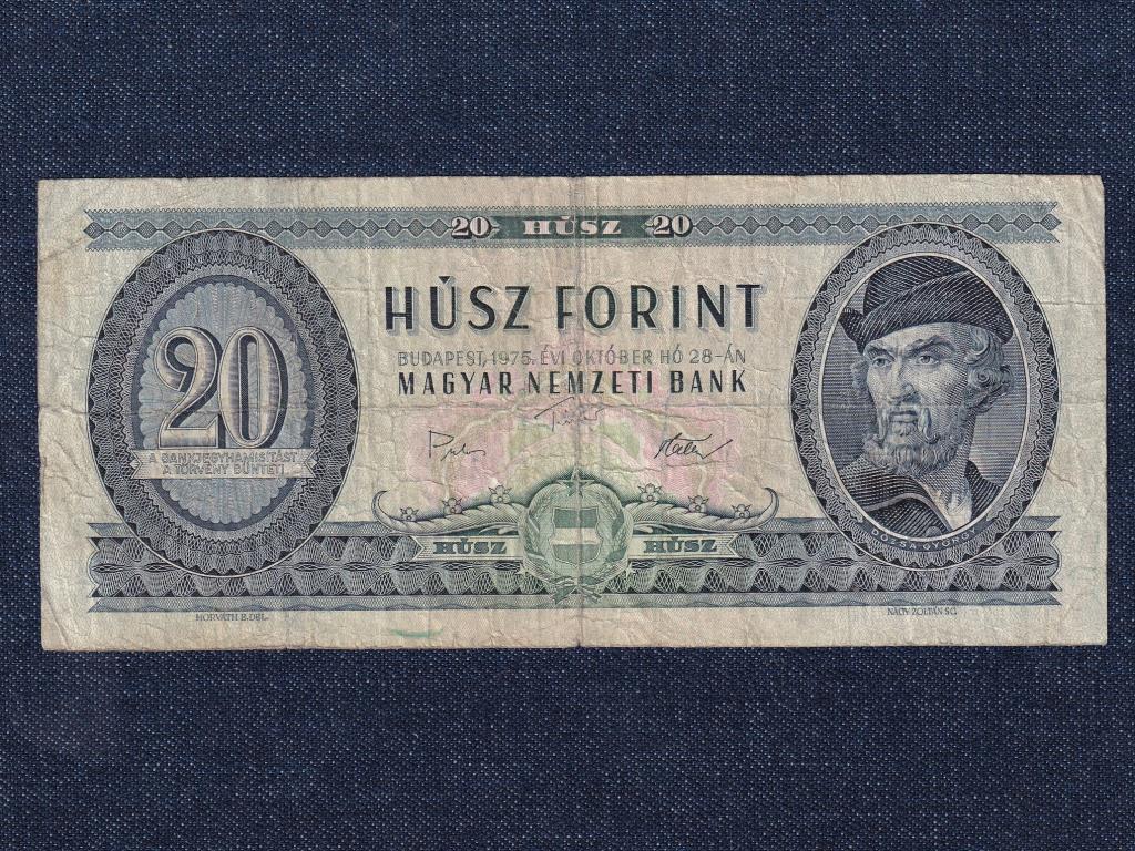 Népköztársaság (1949-1989) 20 Forint bankjegy 1975