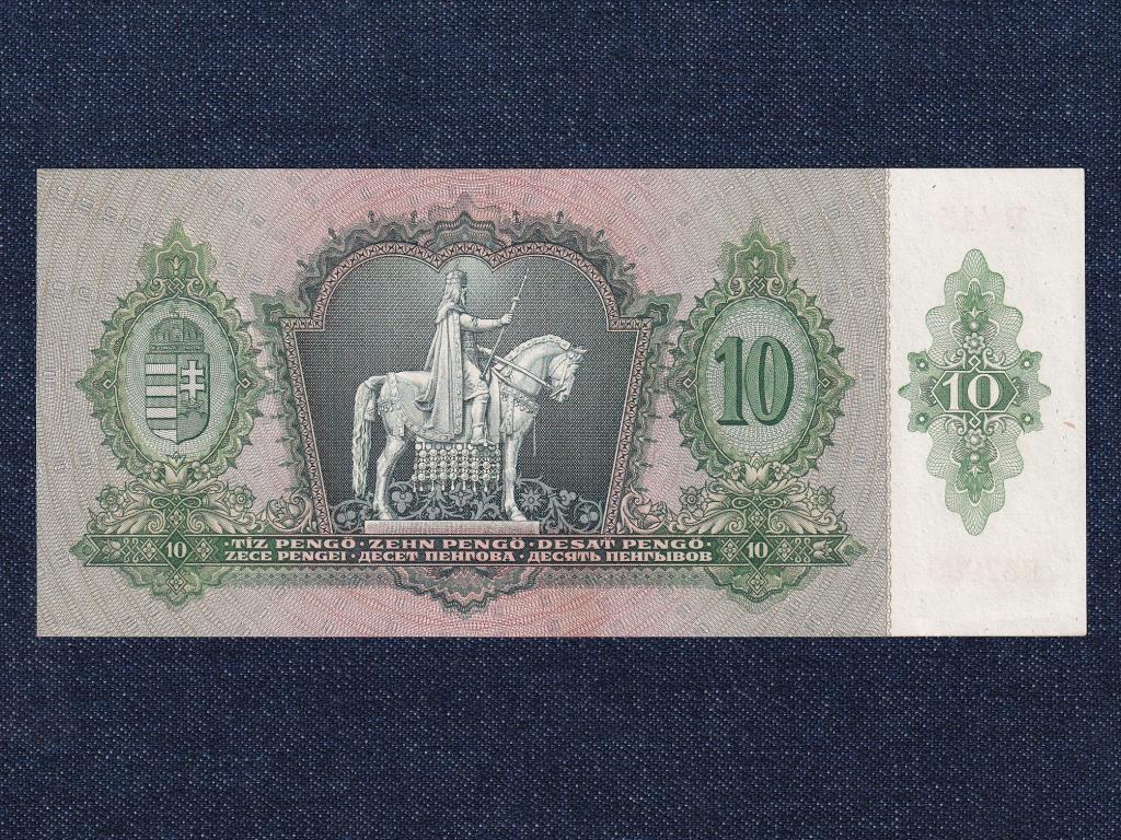 Háború előtti sorozat (1936-1941) 10 Pengő bankjegy 1936 HAJTATLAN