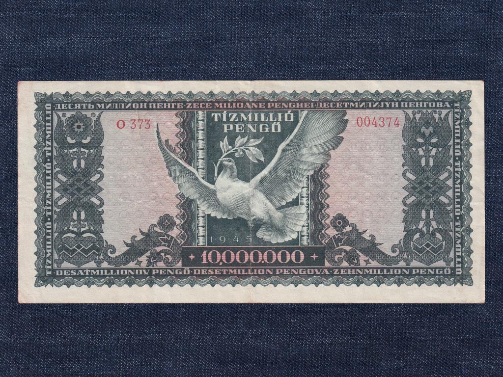 Háború utáni inflációs sorozat (1945-1946) 10 millió Pengő bankjegy 1945