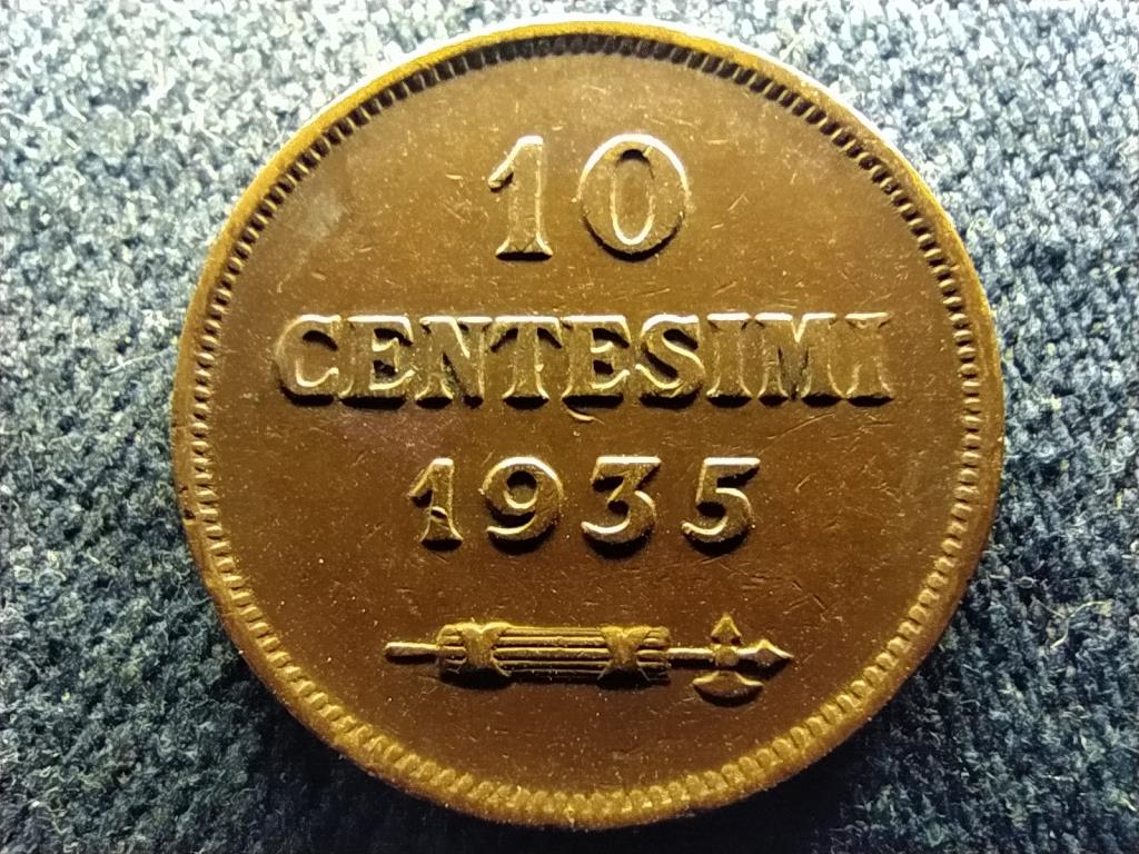 San Marino 10 centesimi 1935 R