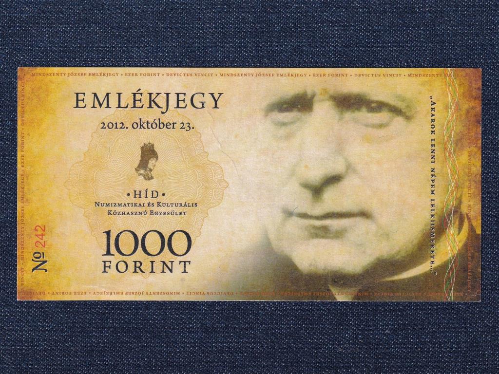 Magyarország Emlékjegy 1000 Forint Fantázia bankjegy