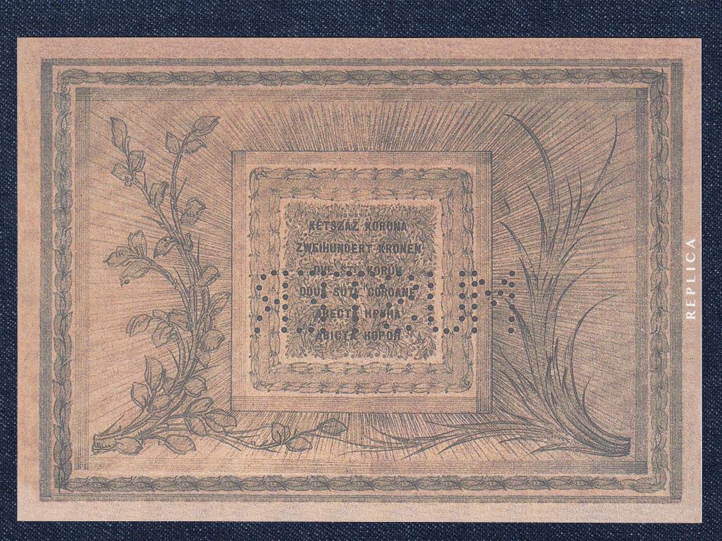 Magyarország 200 Korona 1918 Fantázia bankjegy