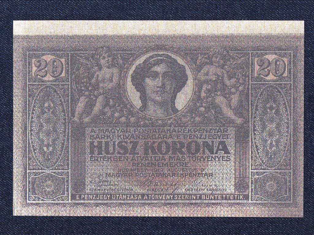 Pénztárjegy (1919-1920) 20 Korona bankjegy 1919 Replika