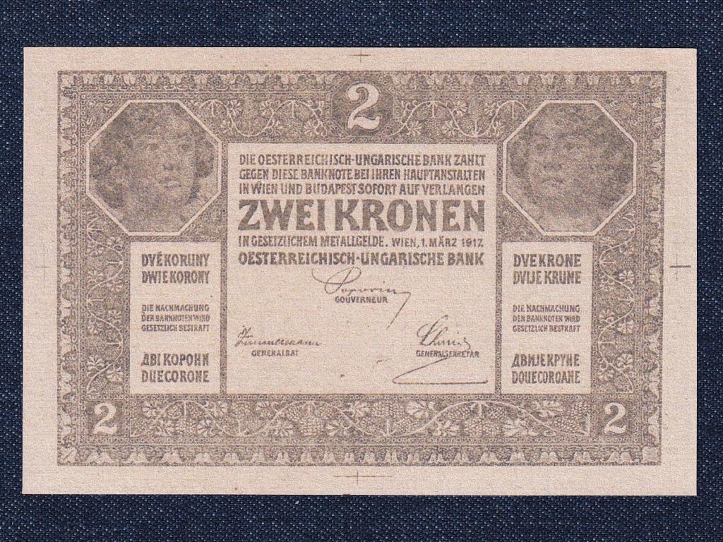 Ausztria Két Korona 1917 fantázia bankjegy