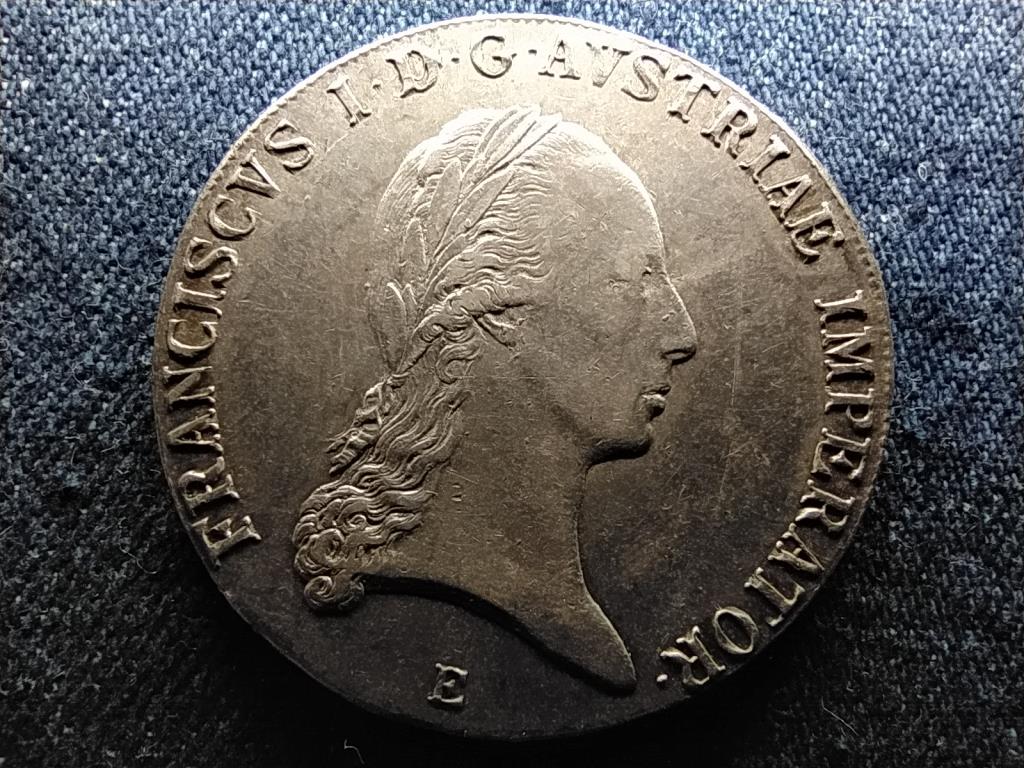 Ausztria II. Ferenc (1792-1835) .833 ezüst 1 Tallér 1824 E EXTRA