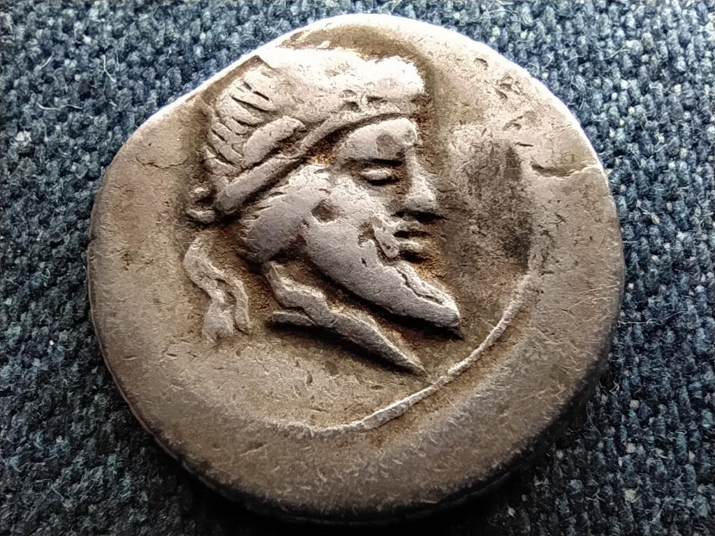 Római Birodalom Quintus Titius TITIA (0-90) RRC341/1 Ezüst Dénár 