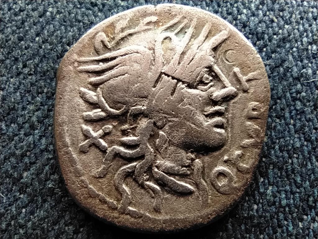Római Birodalom Quintus Curtius CURTIA (116-115 előtt) ezüst Dénár
