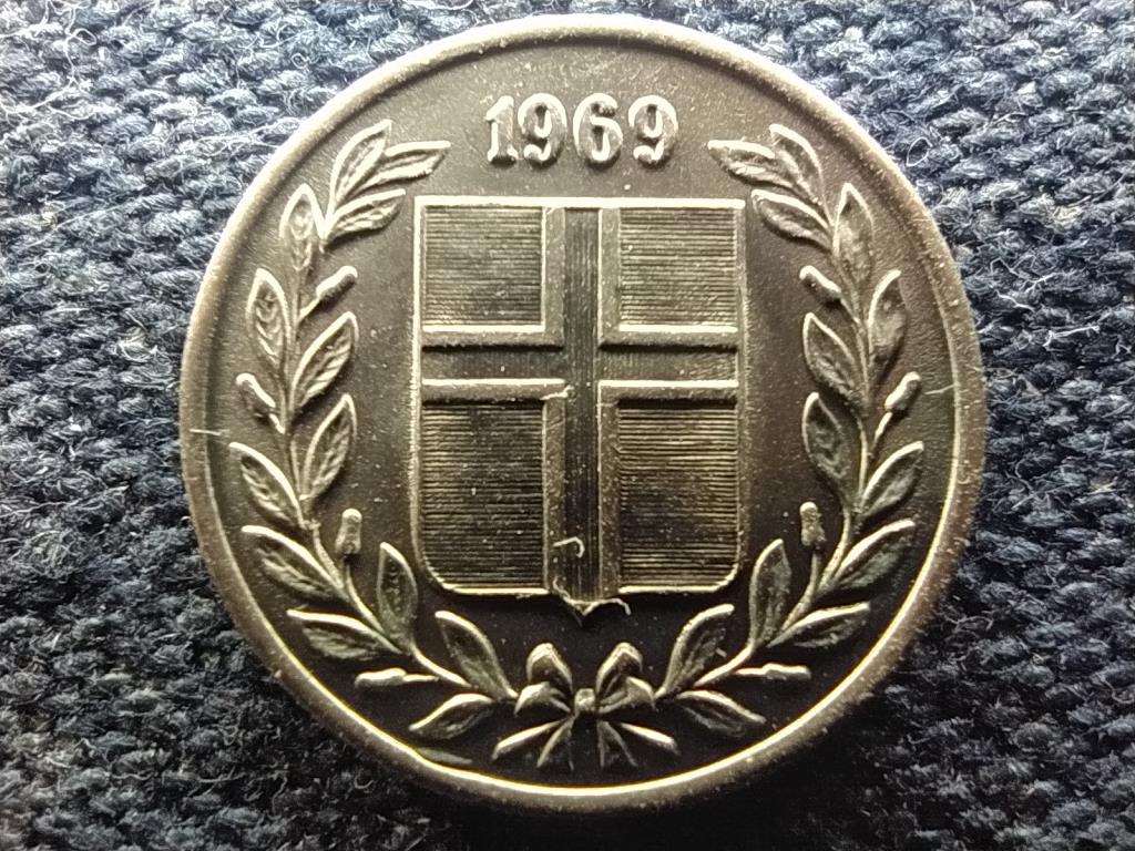 Izland 10 aurar 1969