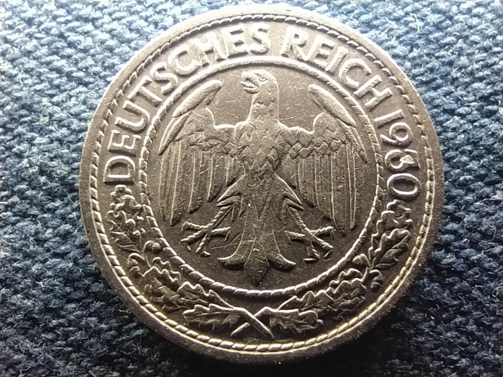 Németország Weimari Köztársaság (1919-1933) 50 birodalmi pfennig 1930 A