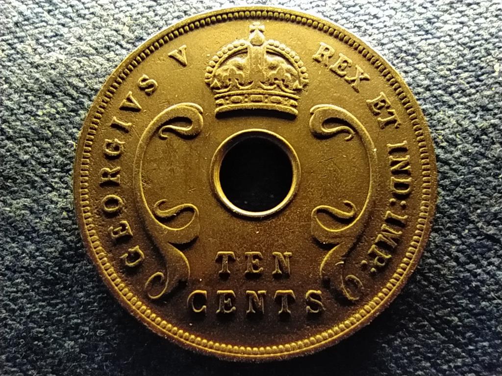 Brit-Kelet-Afrika V. György (1910-1936) 10 cent 1933