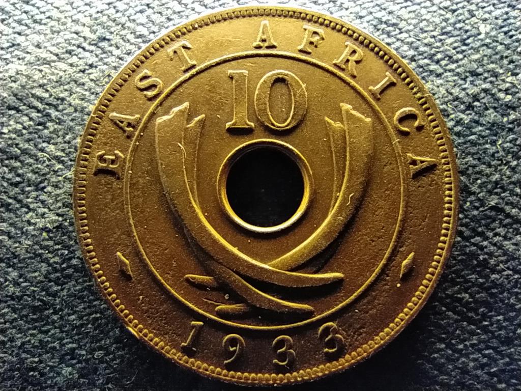 Brit-Kelet-Afrika V. György (1910-1936) 10 cent 1933