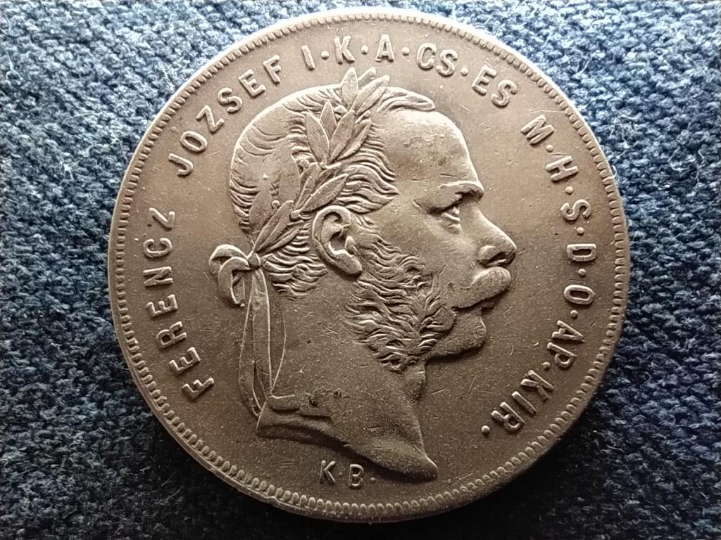 Osztrák-Magyar Forint .900 ezüst 1 Forint 1879 KB