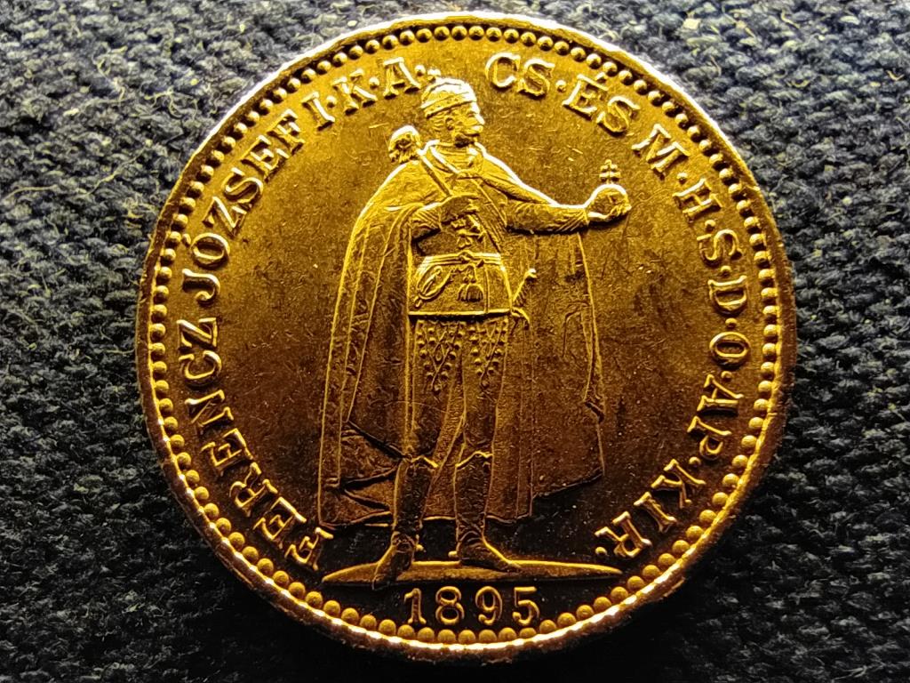 Osztrák-Magyar .900 arany 20 Korona 6,775g 1895 KB
