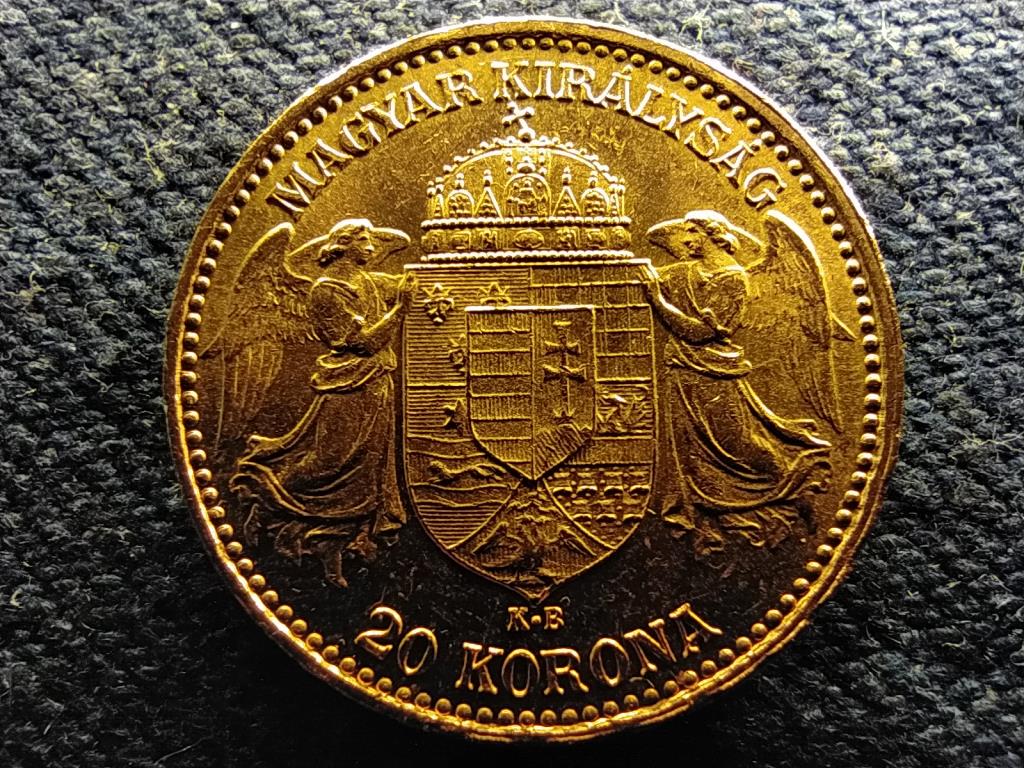 Osztrák-Magyar .900 arany 20 Korona 6,775g 1897 KB