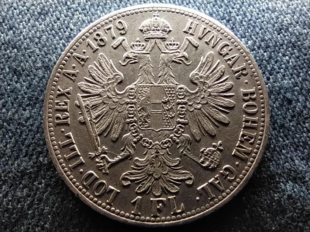 Ausztria Ferenc József .900 ezüst 1 Florin 1879
