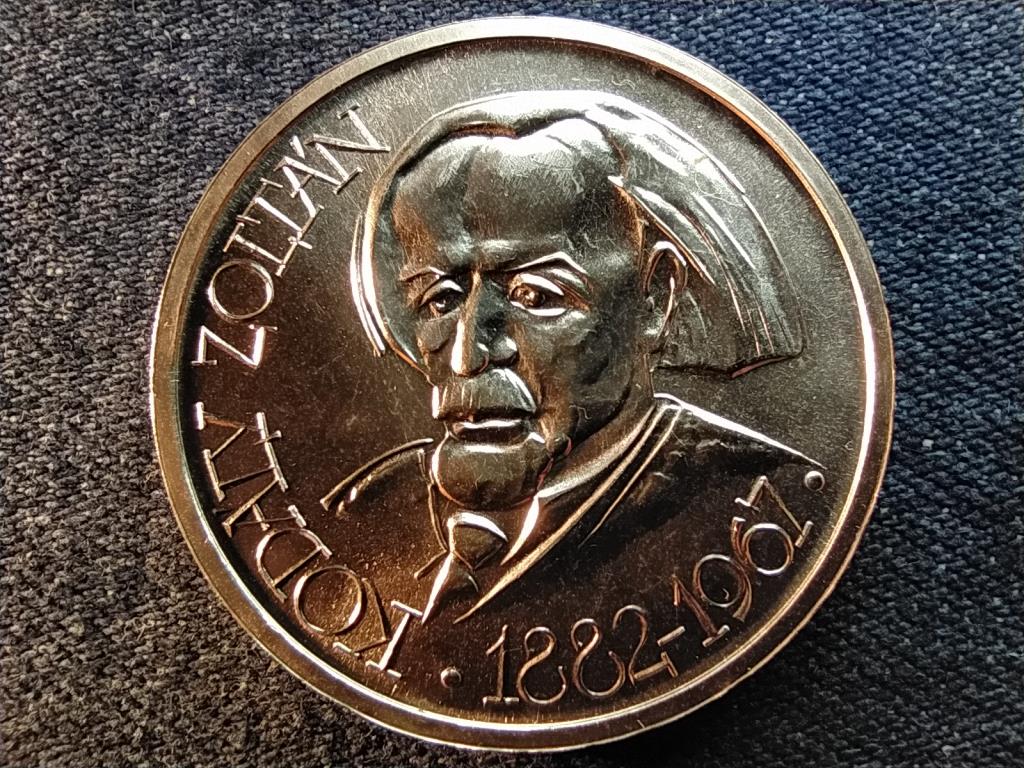 Kodály Zoltán emlékérme-sorozat .750 ezüst 100 Forint 1967 BP BU