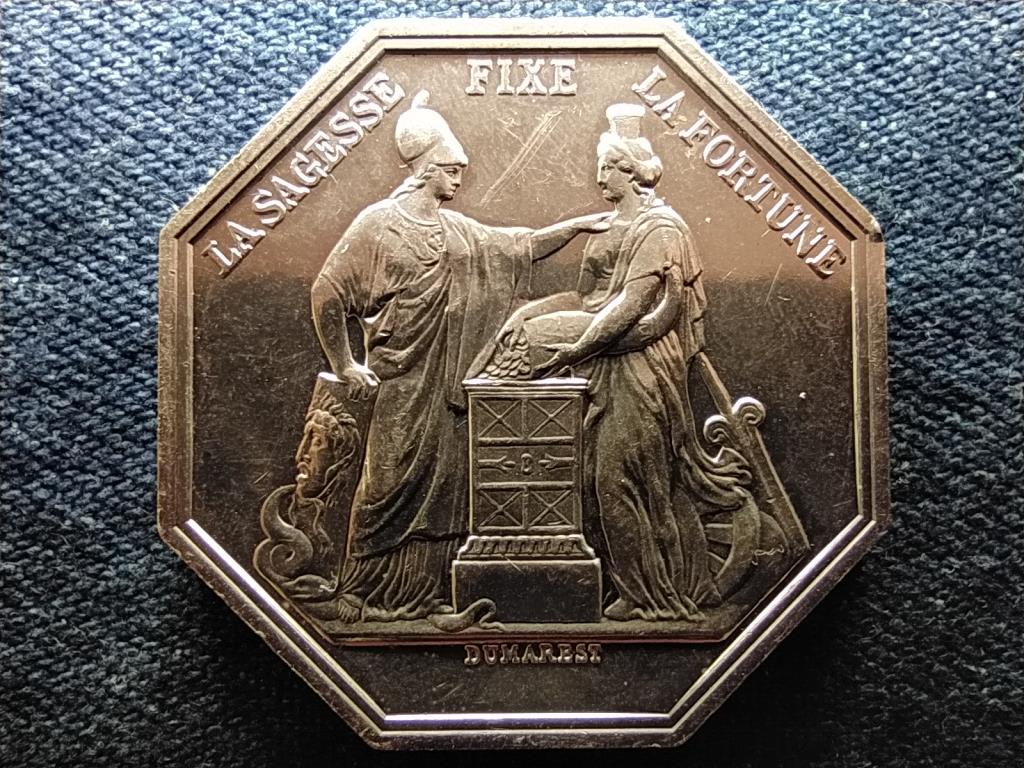 Franciaország A francia bank 1832 .900 ezüst érem 25g 36mm