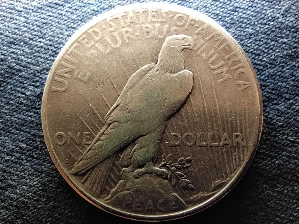 USA Peace dollár I. VH befejezésének emlékére .900 ezüst 1 Dollár 1922