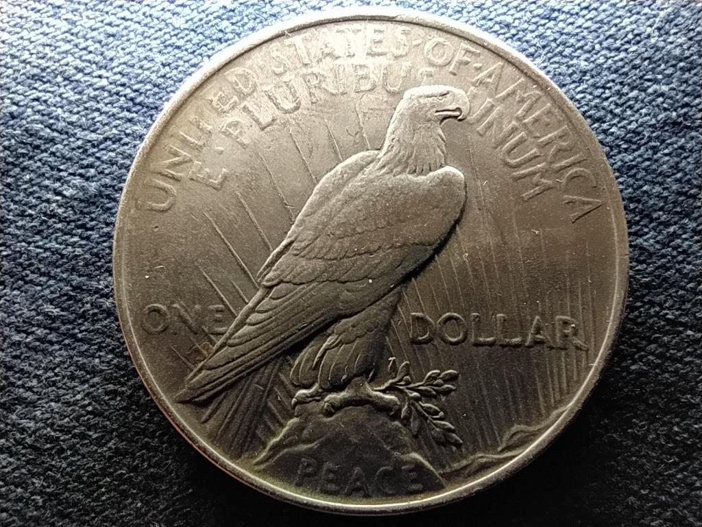 USA Peace dollár I. VH befejezésének emlékére .900 ezüst 1 Dollár 1923