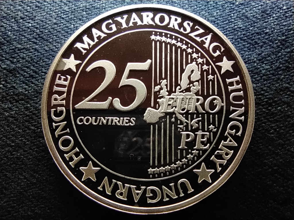 Az Európai Unió 25 országa Kossuth Lajos .999 ezüst