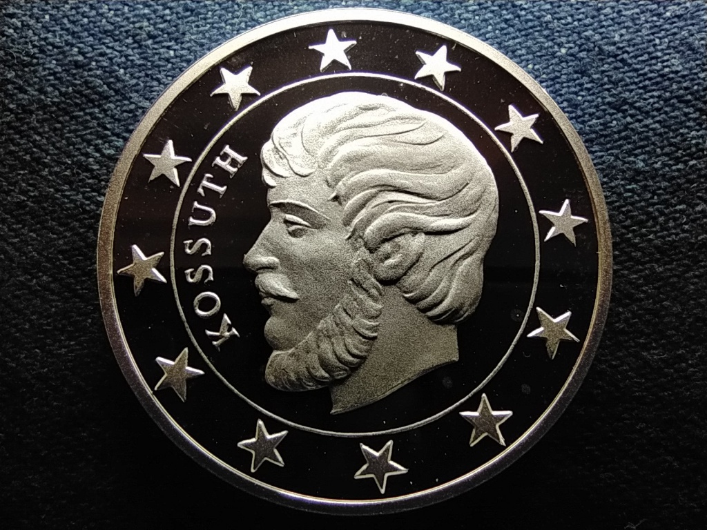 Az Európai Unió 25 országa Kossuth Lajos .999 ezüst