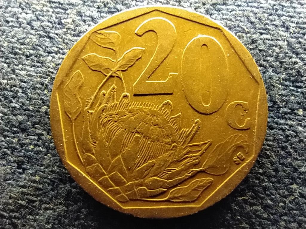 Dél-Afrikai Köztársaság Aferika Borwa 20 Cent 1999