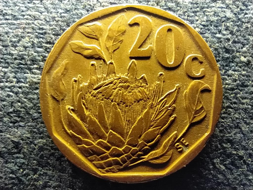 Dél-Afrikai Köztársaság Suid-Afrika 20 Cent 1995