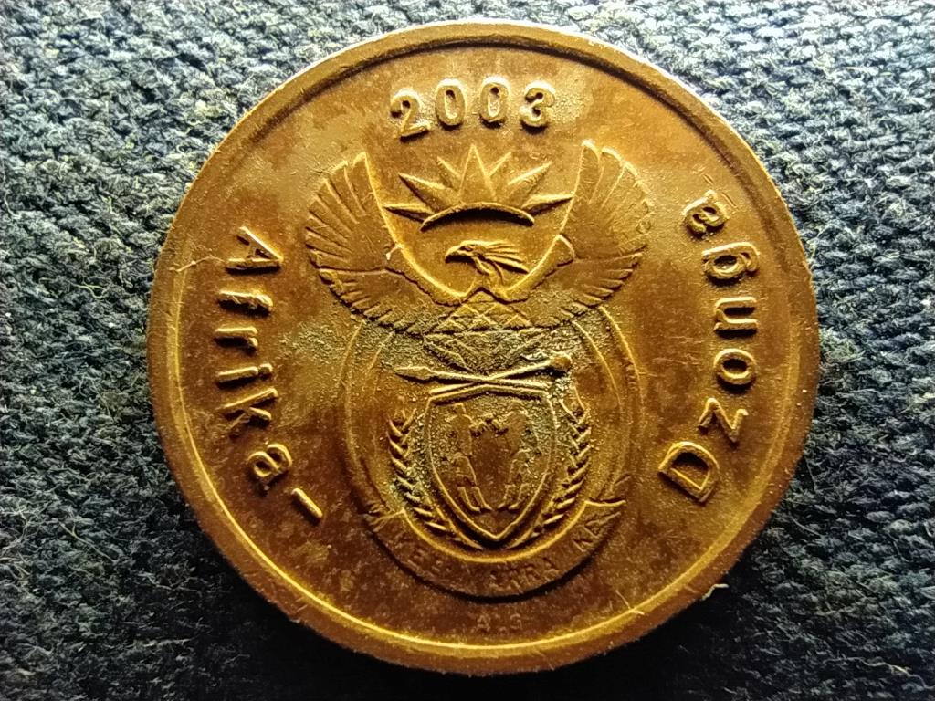 Dél-Afrikai Köztársaság Afrika-Dzonga 5 Cent 2003