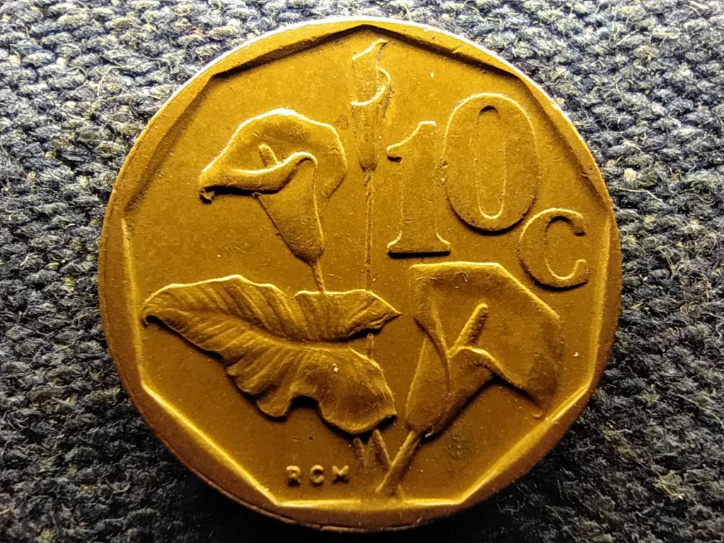 Dél-Afrikai Köztársaság Suid-Afrika 10 Cent 1995