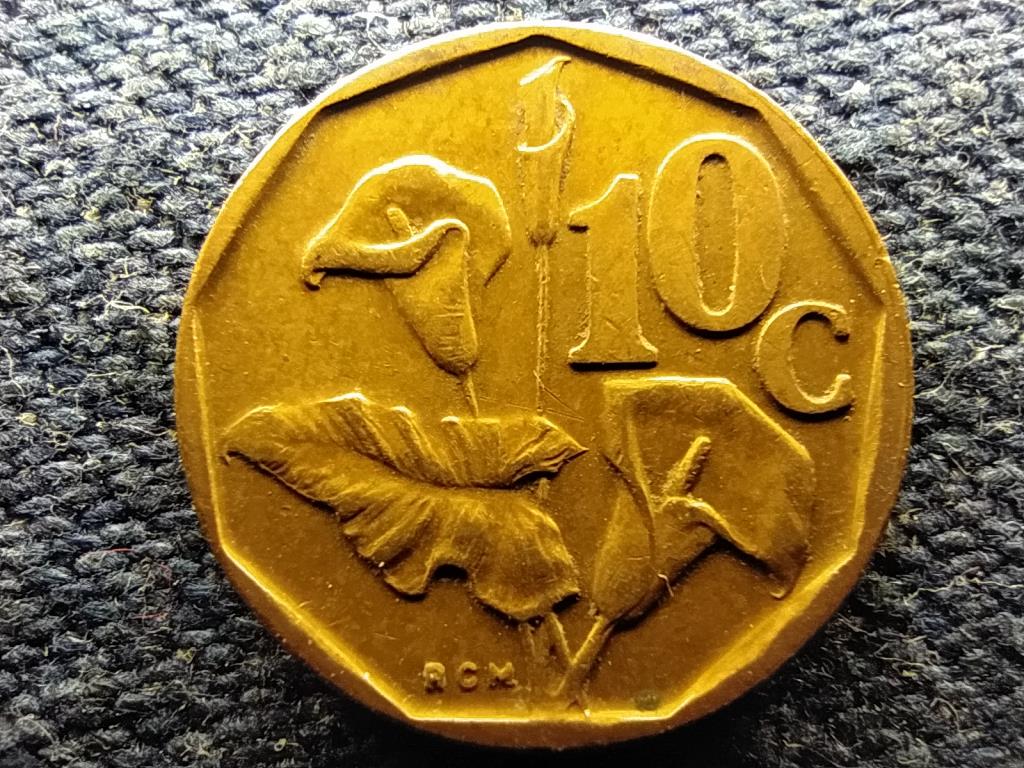 Dél-Afrikai Köztársaság Suid-Afrika 10 Cent 1992