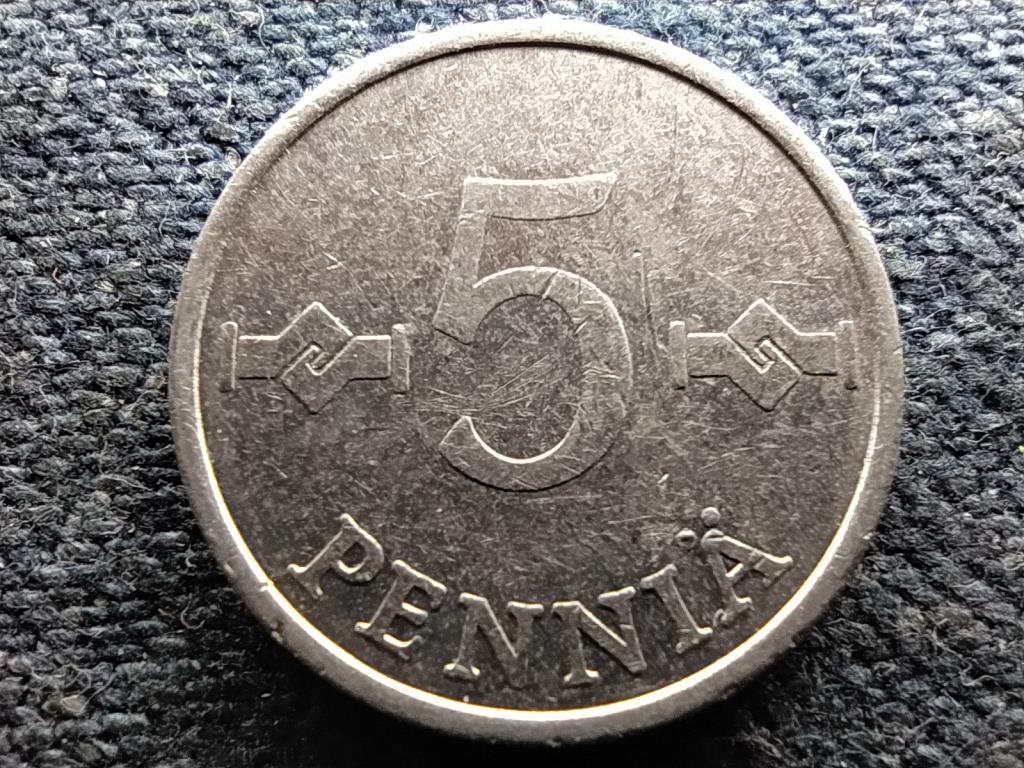 Finnország 5 penni 1980