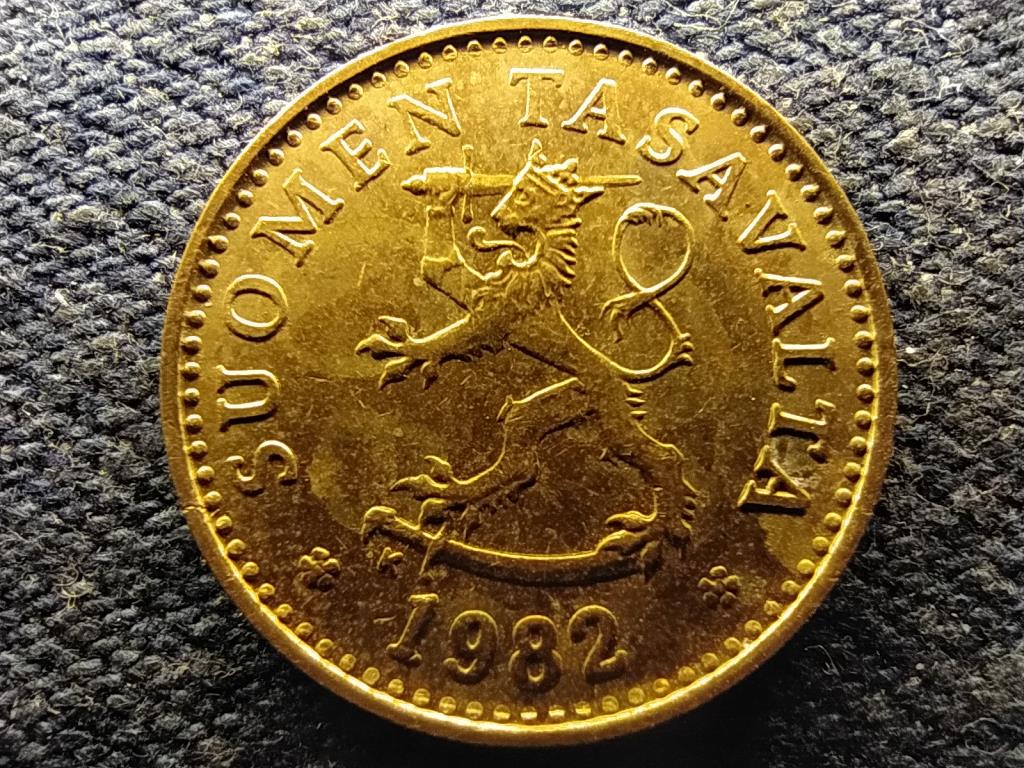 Finnország oroszlán 10 penni 1982 K