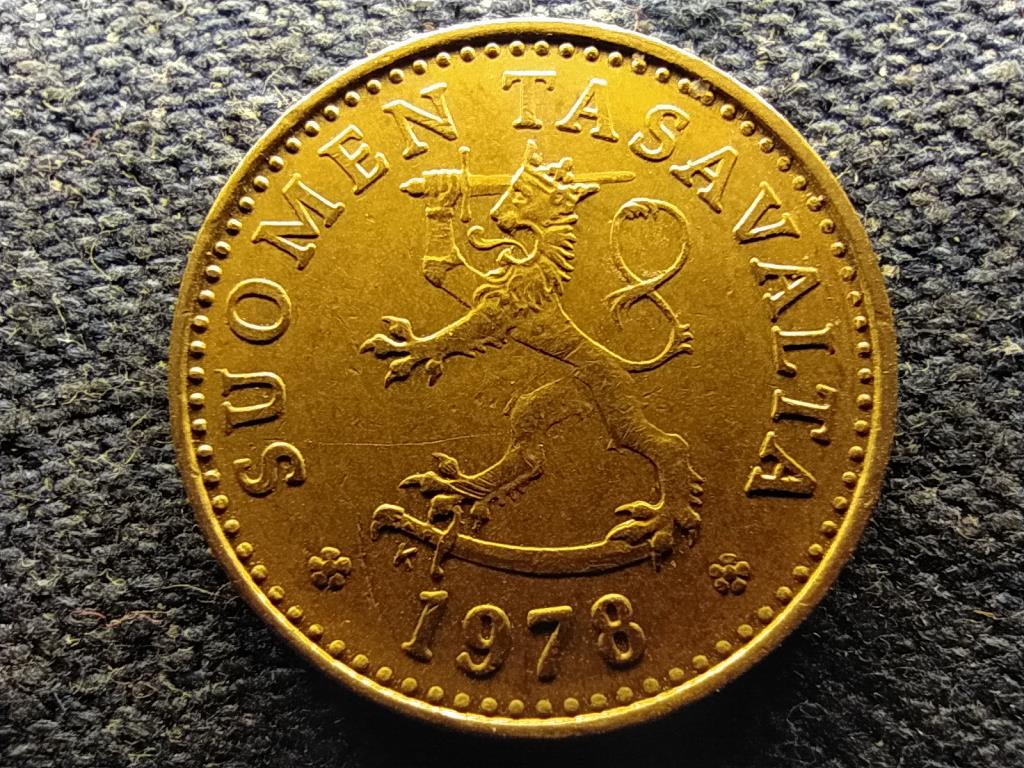 Finnország oroszlán 10 penni 1978 K