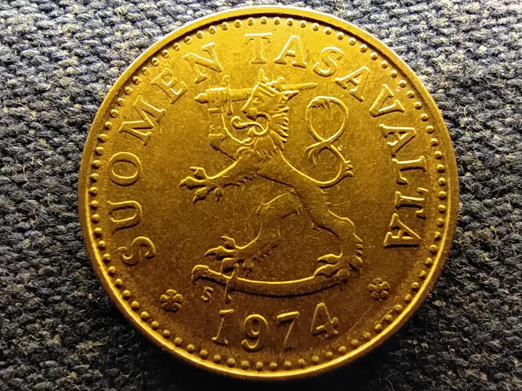 Finnország oroszlán 10 penni 1974 S