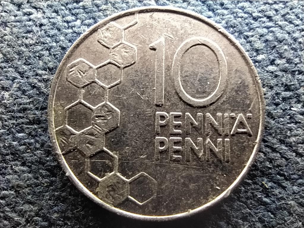 Finnország gyöngyvirág 10 penni 1993 M