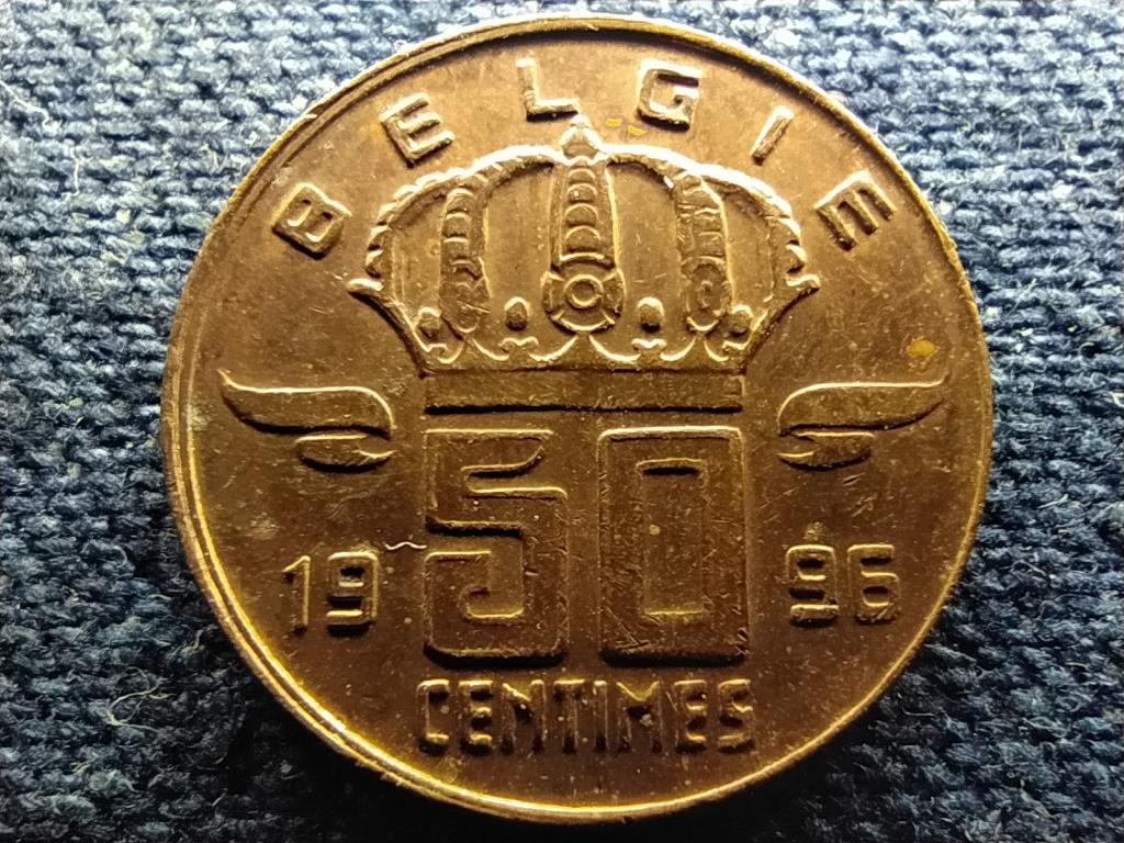 Belgium II. Albert (1993-2013) 50 centime (holland szöveg) 1996