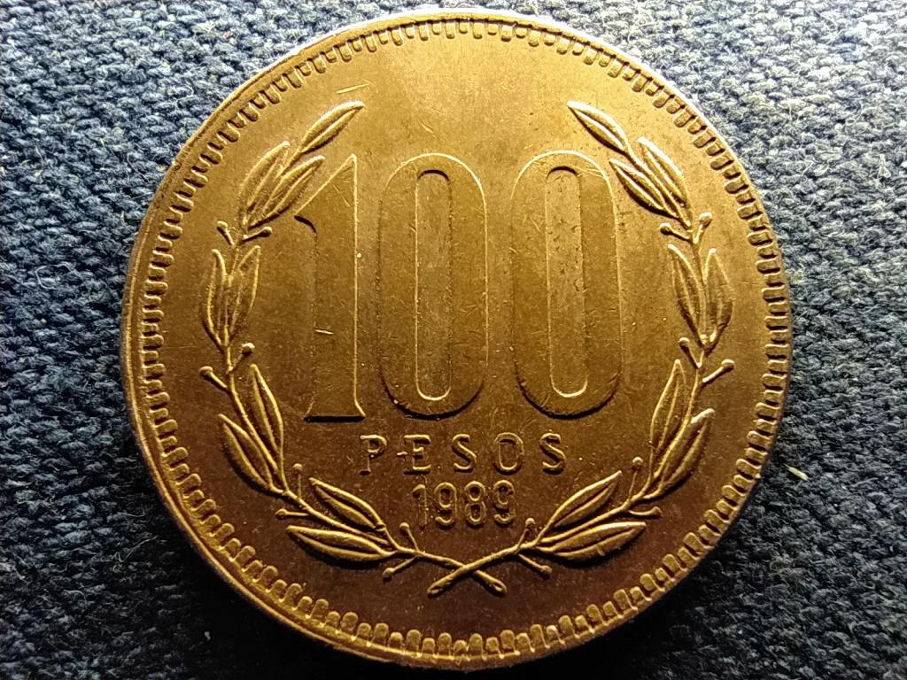 Chile 100 peso 1989 So