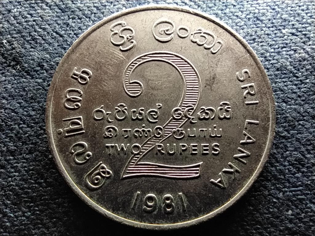 Sri Lanka FAO Mahaweli gát 2 Rúpia 1981