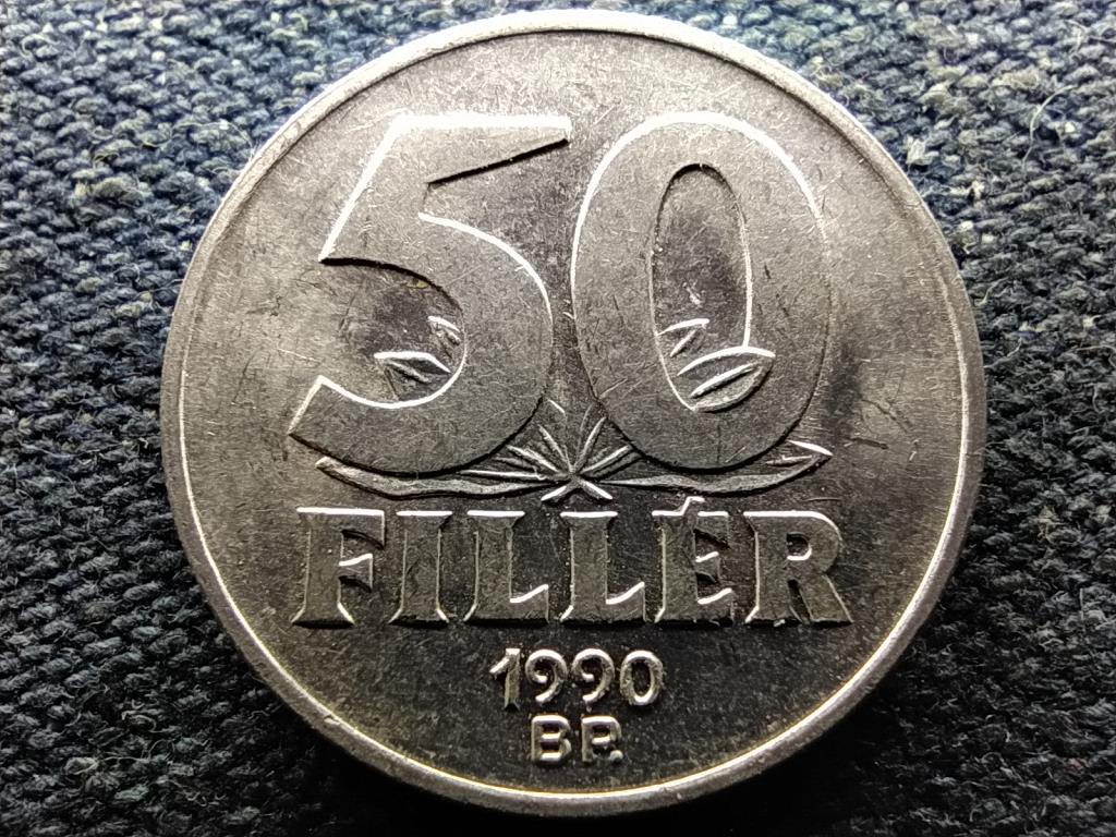 Magyarország Harmadik Köztársaság (1989-napjaink) 50 Fillér 1990 BP