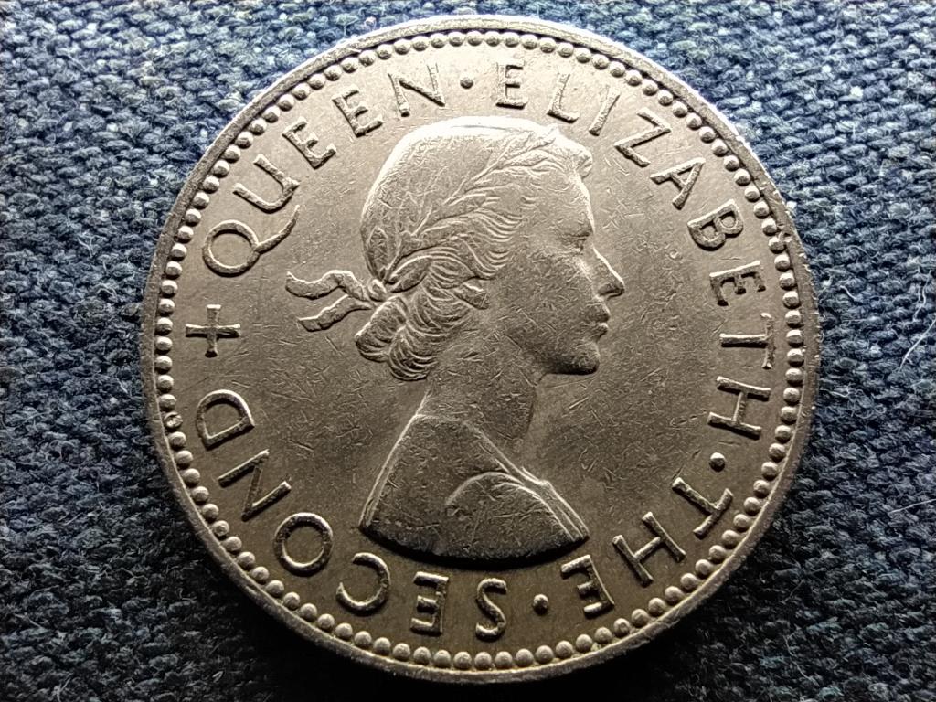 Új-Zéland II. Erzsébet 1 shilling 1960