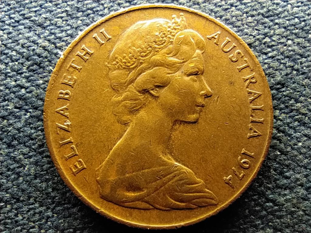 Ausztrália II. Erzsébet (1952-) 2 Cent 1974