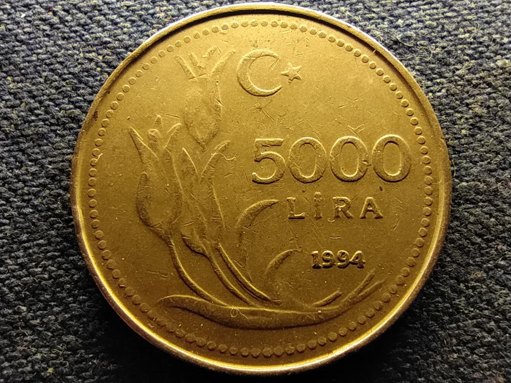 Törökország Köztársaság (1923-) 5000 Líra 1994 