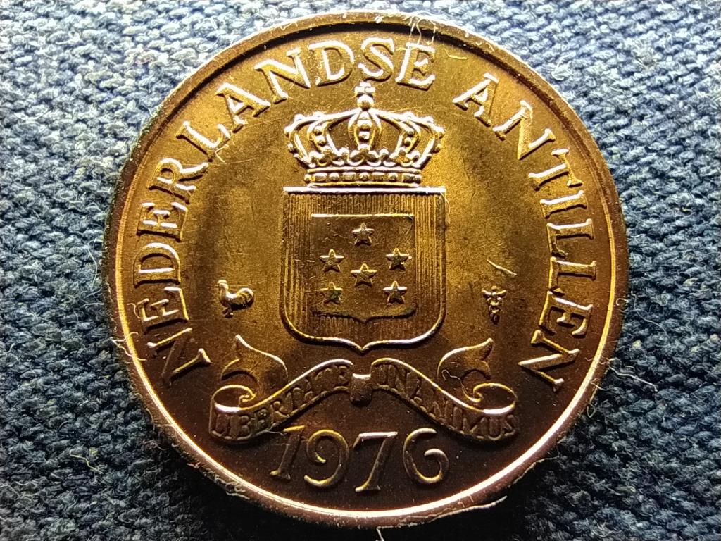 Holland Antillák Júlia (1948-1980) 2 1/2 cent 1976 UNC