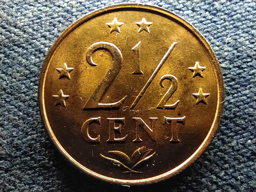Holland Antillák Júlia (1948-1980) 2 1/2 cent 1976 UNC