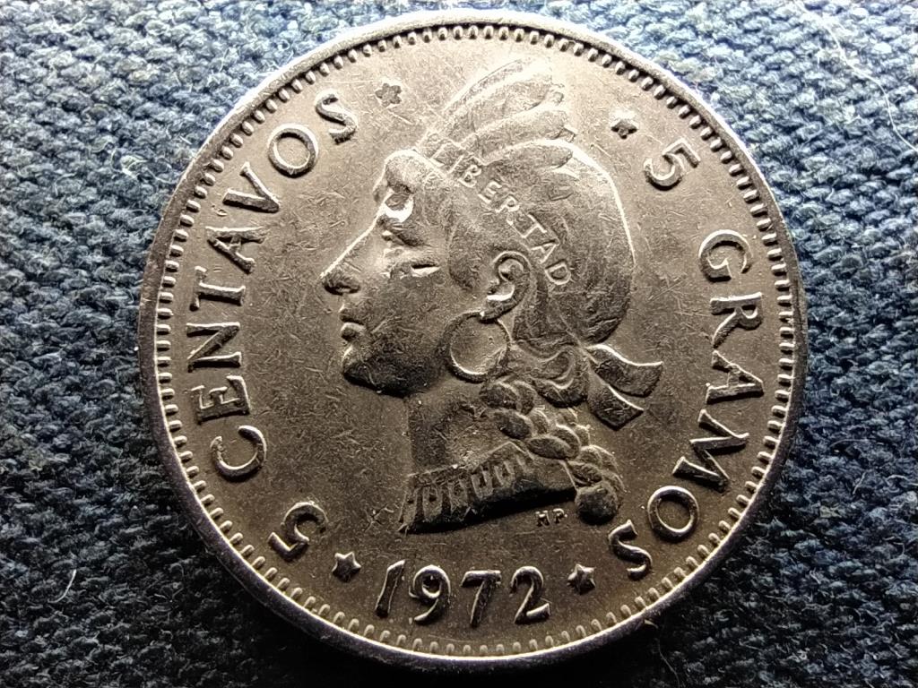 Dominika 5 centavó 1972