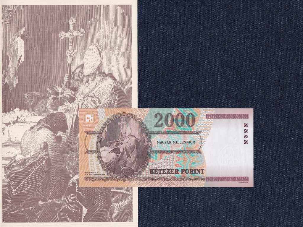 Millennium 2000 Forint bankjegy 2000